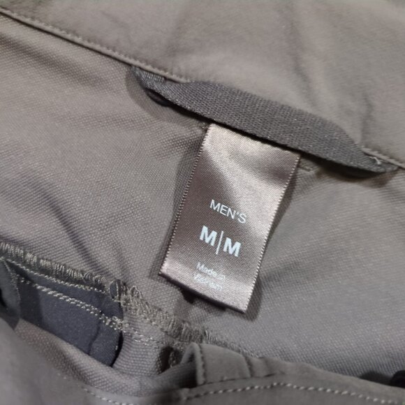 Black Diamond Alpine Pants Men's Medium Granite Lightweight Nylon Belted Hiking - Picture 3 of 14